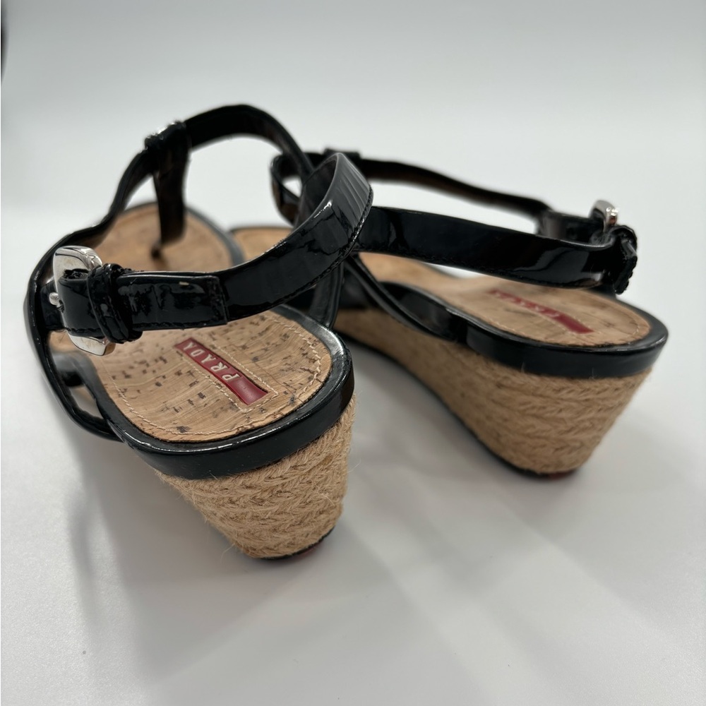 Prada wedge sandals - Picture 6 of 8